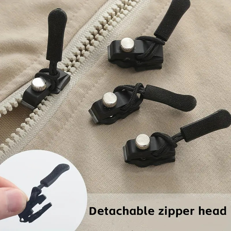 15PCS Universal Zipper Repair Kit – Fix Broken Zippers Easily, No Sewing Needed