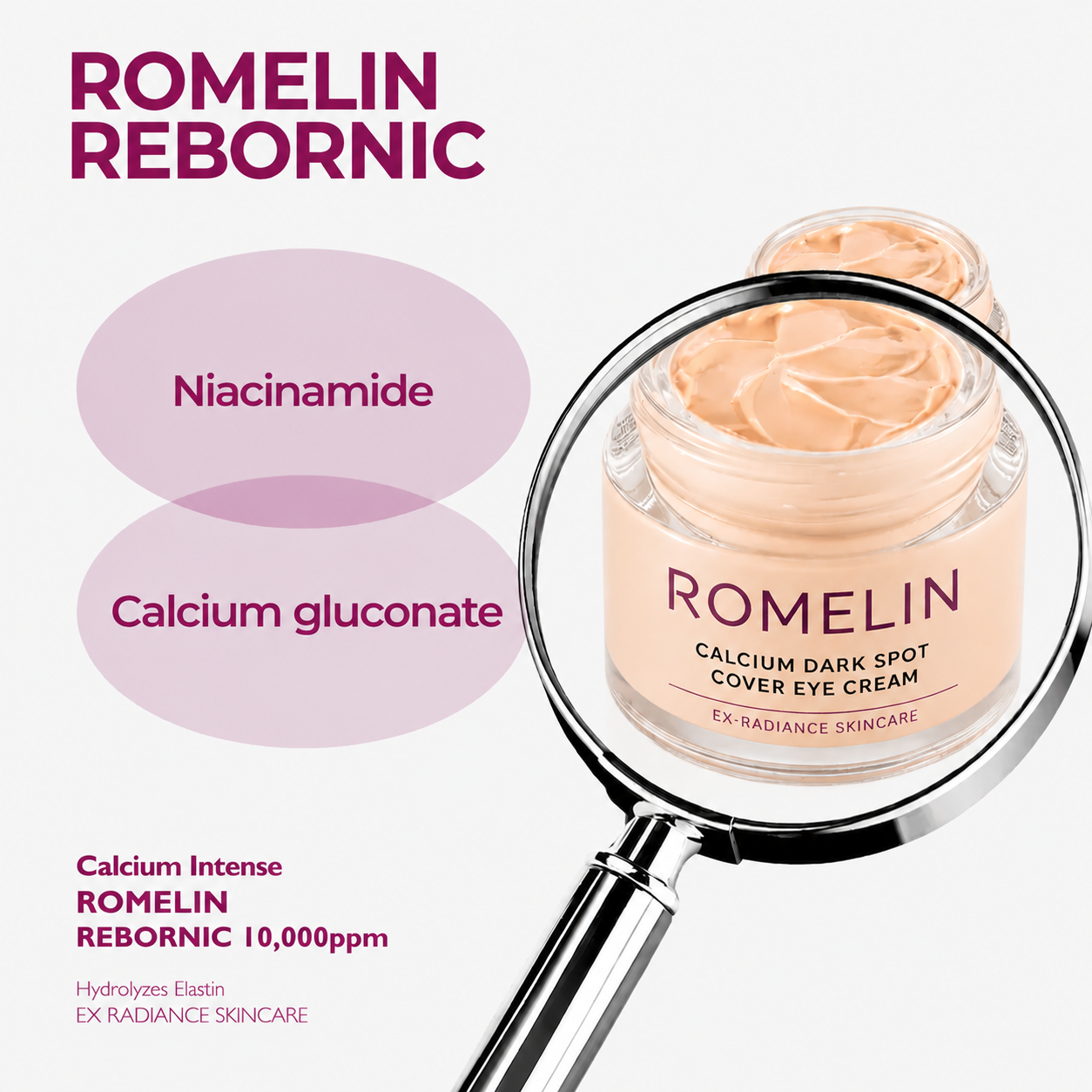 ROMELIN Korean Calcium Dark Spot Eye Cream
