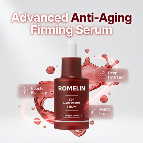 NAD+ EGF Firming Serum | Anti-aging, Plumping, Radiance Boosting | Cares for Look of Fine Lines