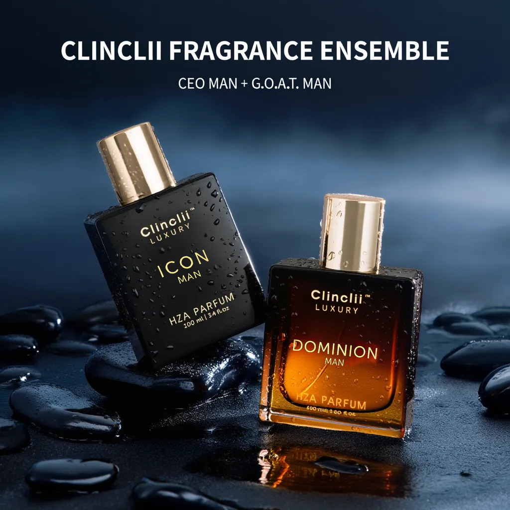 Gentlemen’s Fragrance Set with ICON MAN Perfume & DOMINION MAN Aroma