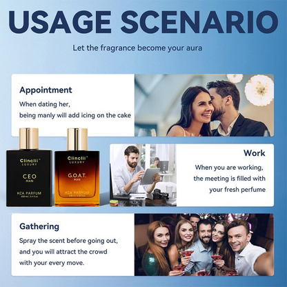 Gentlemen’s Fragrance Set with ICON MAN Perfume & DOMINION MAN Aroma