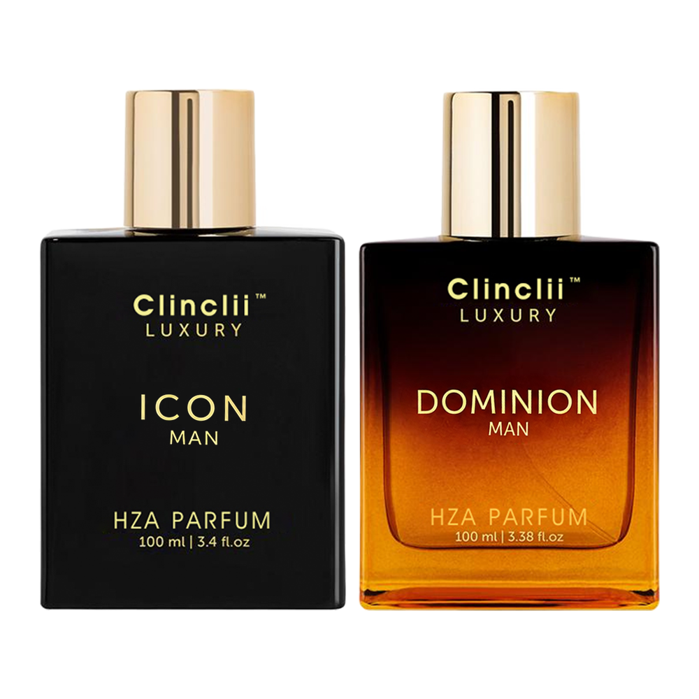 Gentlemen’s Fragrance Set with ICON MAN Perfume & DOMINION MAN Aroma