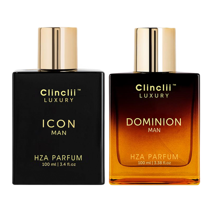 Gentlemen’s Fragrance Set with ICON MAN Perfume & DOMINION MAN Aroma