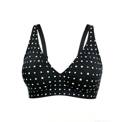 💜💜ROMELIN Womens Comfortable Wireless Bras Push Up Bralettes Seamless Tshirts Bras Deep V Everyday Bras