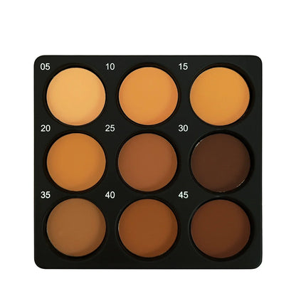 9-Color Foundation & Concealer Palette